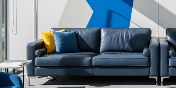 Kolor granatowy we wnętrzach biznesowych